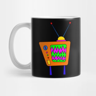 Retro TV Design Mug